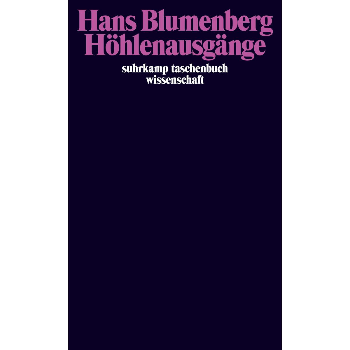 Höhlenausgänge von Suhrkamp Verlag AG